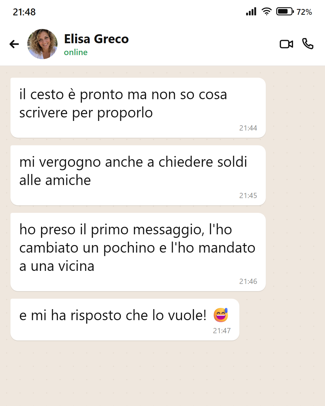 Messaggio di Elisa: i messaggi per i primi clienti